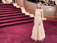 Justine Lupe See Through Tits (83rd Annual Golden Globes) 2026