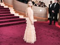 Justine Lupe See Through Tits (83rd Annual Golden Globes) 2026