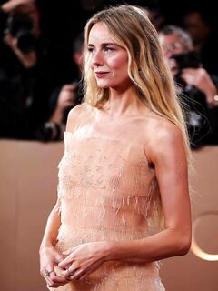 Justine Lupe See Through Tits (83rd Annual Golden Globes) 2026