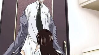 Brother fucks his big tit hentai sister and cum inside