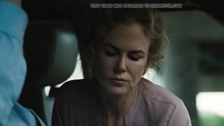 Nicole Kidman jerks off a cock in the car in movie "The Killing of a Sacred Deer"