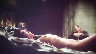Léa Seydoux Nude Tits Scene "Crimes of the Future" 2022 / Léa Seydoux Nue Seins Scène "Crimes du Futur"