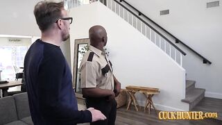 Police officer fucks sexwife with her husband