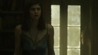 Alexandra Daddario Sexy in "Mayfair Witcher" S1Ep5 2023