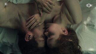 Mila Ershova Nude Tits (blurred) Sex Scene "Fandorin. Azazel" S1Ep5 2023 / Мила Ершова голые сиськи "Фандорин. Азазель" Эпизод 5