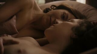 Juliet Rylance and Jen Tullock Nude Tits Scene "Perry Mason" S2Ep5 2023