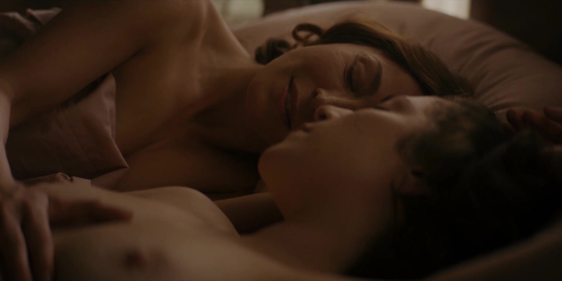 Juliet Rylance and Jen Tullock Nude Tits Scene "Perry Mason" S2Ep5 2023