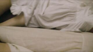 Kate Winslet, Saoirse Ronan Lesbian Nude Tits cunillingus sex scene "Ammonite" 2020