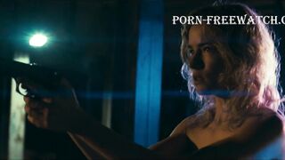 Willa Fitzgerald Nude Tits Sex Scene "Desperation Road" 2023