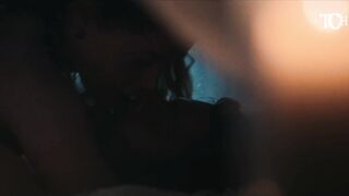 Amber Heard Nude Tits Sex Scene "In the Fire" 2023