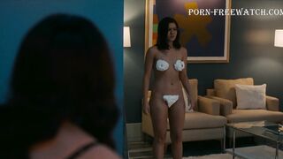 Shelley Hennig, Kimi Rutledge, Alyson Gorske, Paola Lázaro Nude Tits Sex Scenes "Obliterated" S1 2023