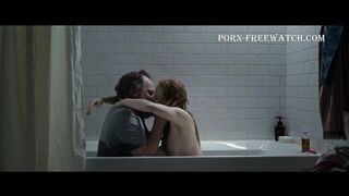 Jessica Chastain Nude Tits Sex Scenes "Memory" 2023
