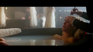 Emily Beecham, Alba August Nude Tits Sex Scenes Stockholm Bloodbath 2023
