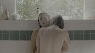 Lorenza Izzo, Hannah Einbinder Nude Tits Lesbian Sex Scene "Hacks" S3Ep2 2024