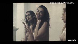 Diana Milyutina, Sofya Sinitsyna, Anna Melnikova Nude Tits "Clean" S1Ep1-Ep2 2024 / Диана Милютина, Софья Синицына, Анна Мельникова голые сиськи "Чистые"  Серия 1-2