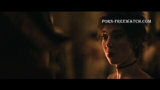 Vanessa Kirby SideBoob Sex Scene "Napoleon" Director's Cut 2023