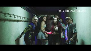 Karolina Ugrenyuk, Natasha Tosini, Eva Ray Nude Tits "Winnie the Pooh Blood and Honey 2" 2024