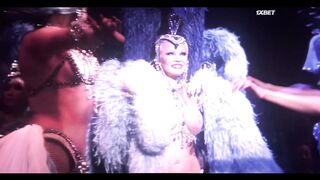 Pamela Anderson, Kiernan Shipka, Jamie Lee Curtis, Gypsy Wood Nude and Sexy Scenes "The Last Showgirl" LQ 2025