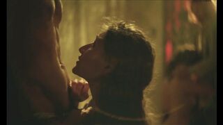 Felicity Jones (and body double?), etc. Nude Tits Sex Scenes "The Brutalist" 2024