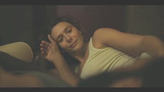 Alicia Vikander, Elizabeth Olsen Nude Tits Sex Scenes "The Assessment" 2024