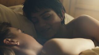 Daisy Edgar-Jones, Sasha Calle Nude Tits Sex Sccene "On Swift Horses" 2024 4k