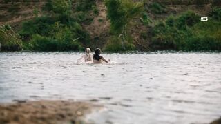 Pelageya Nevzorova, Arina Postnikova Nude Tits, Ass "Dva Holma" S3Ep4 2025 / Пелагея Невзорова, Арина Постникова голые сиськи, попа "Два холма" Сезон 3 Серия 4