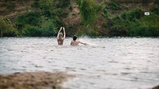 Pelageya Nevzorova, Arina Postnikova Nude Tits, Ass "Dva Holma" S3Ep4 2025 / Пелагея Невзорова, Арина Постникова голые сиськи, попа "Два холма" Сезон 3 Серия 4