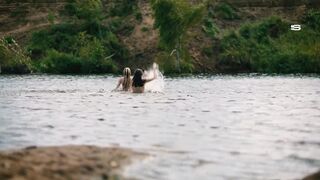 Pelageya Nevzorova, Arina Postnikova Nude Tits, Ass "Dva Holma" S3Ep4 2025 / Пелагея Невзорова, Арина Постникова голые сиськи, попа "Два холма" Сезон 3 Серия 4