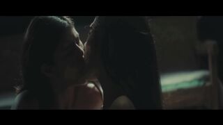 Ashley Lopez, Anne Marie Gonzales Nude Tits Sex Scenes "Bayo" 2025