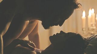Carla Salle Nude Tits Sex Scene "Guerreiros do Sol" S1Ep29 2025 / Cena de sexo com seios nus de Carla Salle