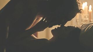 Carla Salle Nude Tits Sex Scene "Guerreiros do Sol" S1Ep29 2025 / Cena de sexo com seios nus de Carla Salle