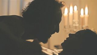 Carla Salle Nude Tits Sex Scene "Guerreiros do Sol" S1Ep29 2025 / Cena de sexo com seios nus de Carla Salle