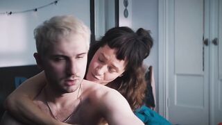 Olga Lerman Nude Tits Sex Scene "Kacheli" 2025 / Ольга Лерман голые сиськи секс сцена "Качели"