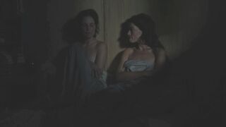 Emma Mackey, Vicky Krieps Nude Tits Sex Scenes "Hot Milk" 2025