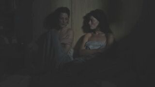 Emma Mackey, Vicky Krieps Nude Tits Sex Scenes "Hot Milk" 2025