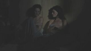 Emma Mackey, Vicky Krieps Nude Tits Sex Scenes "Hot Milk" 2025