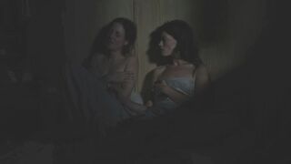 Emma Mackey, Vicky Krieps Nude Tits Sex Scenes "Hot Milk" 2025