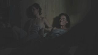 Emma Mackey, Vicky Krieps Nude Tits Sex Scenes "Hot Milk" 2025