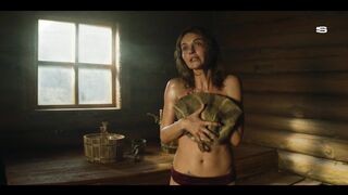 Yuliya Podozyorova Nude Tits (NipSlip) "Khutor" S1Ep9 / Юлия Подозерова голые сиськи "Хутор" Серия 9