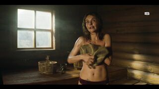 Yuliya Podozyorova Nude Tits (NipSlip) "Khutor" S1Ep9 / Юлия Подозерова голые сиськи "Хутор" Серия 9
