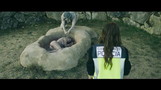 Aria Bedmar, María Marnez Nude Tits Sex Scenes "The Cavern Crimes" 2025 / Aria Bedmar y María Marnez Desnuda Tetas, Escenas de Sexo "La huella del mal"