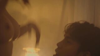 Angeline Aril, Candy Veloso, Cheena Dizon Nude Tits Sex Scenes "Sa Gabing Mainit" 2025