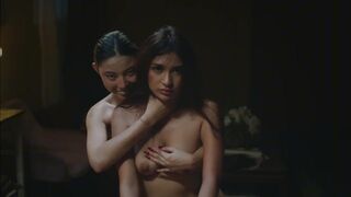 Aiko Garcia, Divine Villareal, Liana Rosales Nude Tits Sex Scenes "Bulong Ng Laman" 2025