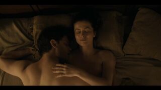 Hermione Corfield Nude Tits Sex Scenes "Outlander: Blood of My Blood" S1Ep6 2025