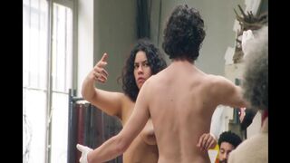 Maria Cavalier-Bazan Nude Tits "Heads or Fails" 2024 / Maria Cavalier-Bazan Seins Nus "Aimer perdre"