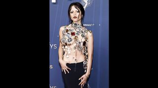 Jenna Ortega, Catherine Zeta-Jones Sexy Dress in 77th Primetime Emmy Awards (2025)