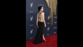 Jenna Ortega, Catherine Zeta-Jones Sexy Dress in 77th Primetime Emmy Awards (2025)