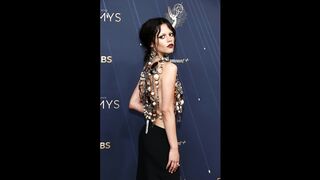 Jenna Ortega, Catherine Zeta-Jones Sexy Dress in 77th Primetime Emmy Awards (2025)