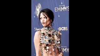 Jenna Ortega, Catherine Zeta-Jones Sexy Dress in 77th Primetime Emmy Awards (2025)