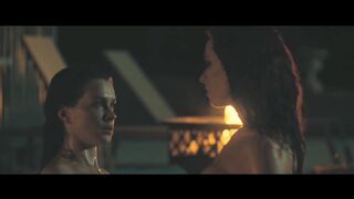 Anna-Maria Sieklucka, Charlotte Kirk Nude Tits Sex Scenes "Compulsion" 2024